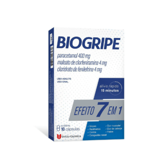BIOGRIPE CAP DURA X 10