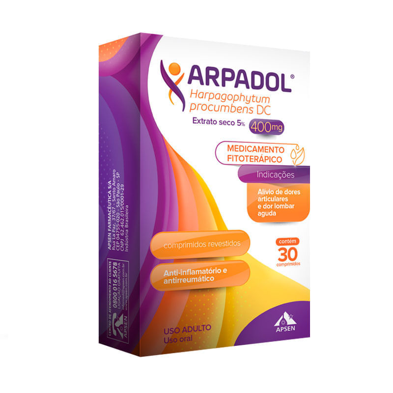 ARPADOL 400MG 30CPR REV